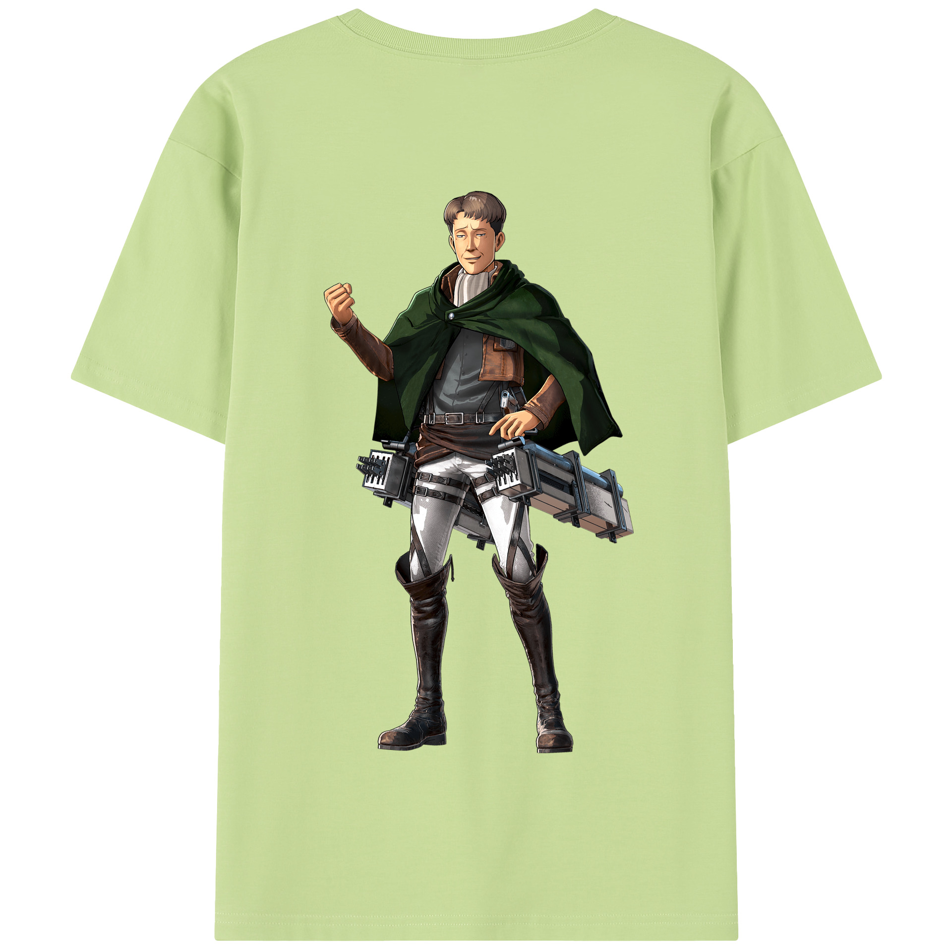 （画像用） 進撃の巨人 Attack on Titan 綿100％半袖Tシャツ（背面プリント）